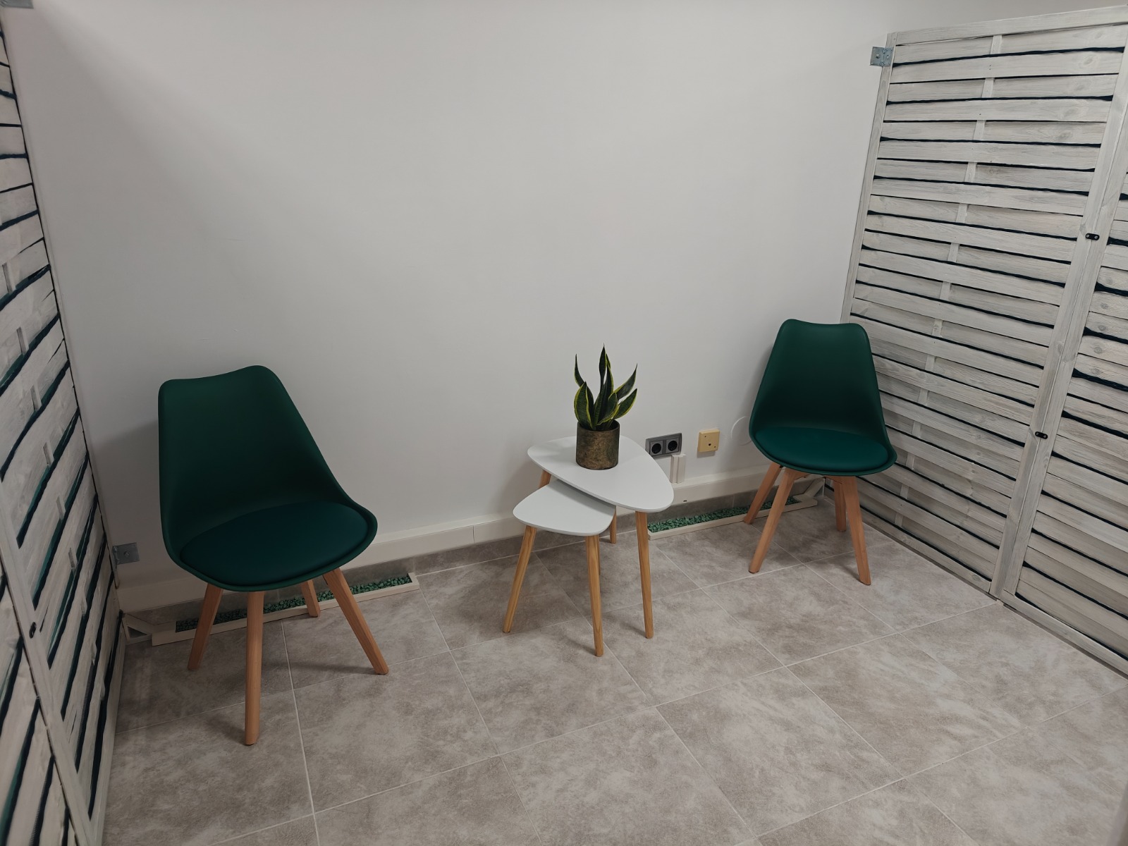 Sala de espera de la consulta